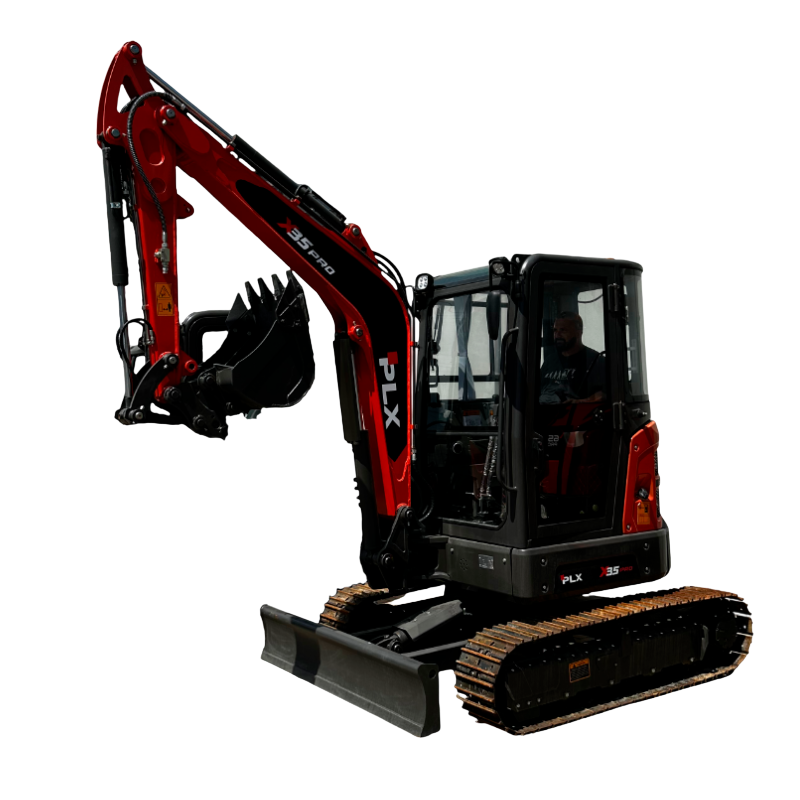X35 Pro - Mini Escavadeira PLX